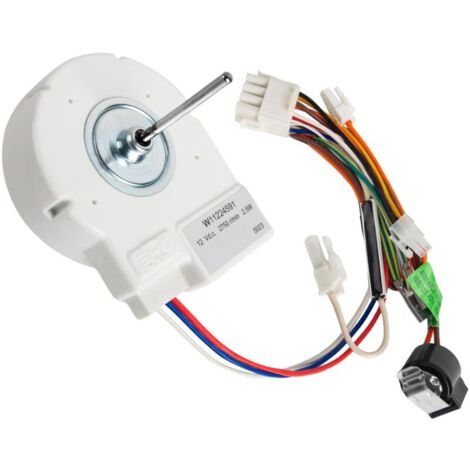W11224591 Verdampferlüftermotor, kompatibel mit Whirlpool KitchenAid Maytag IKEA Kühl-/Gefrierschränken, Ersatzteil W10728111 W10865431 W11215582 4844712 AP6329809 PS12349521 (1/5)