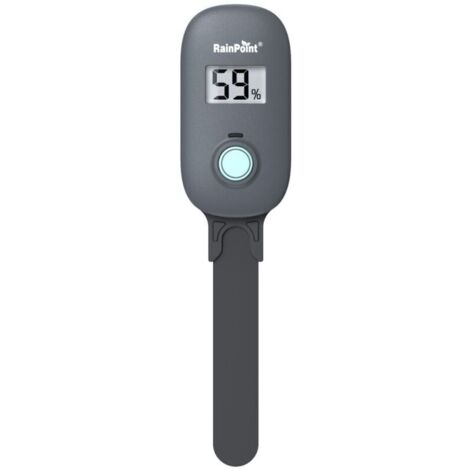 RAINPOINT Digitales Bodenfeuchtemessgerät, Bodensensor für Pflanzen, Bodenfeuchtetemperatur