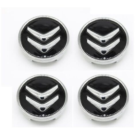 Satz mit 4 Radkappen für Citroën C2 C4 LC5 60 mm, wasserdicht, Zubehör (1/4)