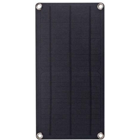 Komplettes Set aus monokristallinen Solarmodulen, externem Akku, Solarmodul für Auto, Yacht, Wohnmobil und Ladegerät
