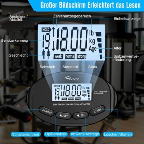 YNPQTDS Digitales Ultraschall-Höhenmessgerät – Kabellos, Wiederaufladbar, Tragbar, Für Kinder Und Erwachsene, Ideal Für Schule, Zuhause Und Fitness