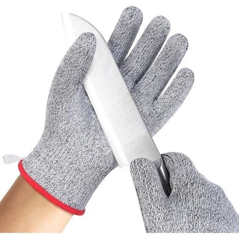 Schnittfeste Handschuhe, schnittfeste Handschuhe der Schutzklasse A5, schnittfeste Handschuhe, schnittfeste Handschuhe, geeignet für den Kontakt mit Lebensmitteln