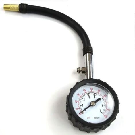 Geeignet für Reifendruckmesser mit einer Skala bis 100 PSI, hohe Genauigkeit bis zu 1 % des Reifendrucks, erhöhte Sicherheit, universeller Reifendruckmesser für Lkw. (1/4)