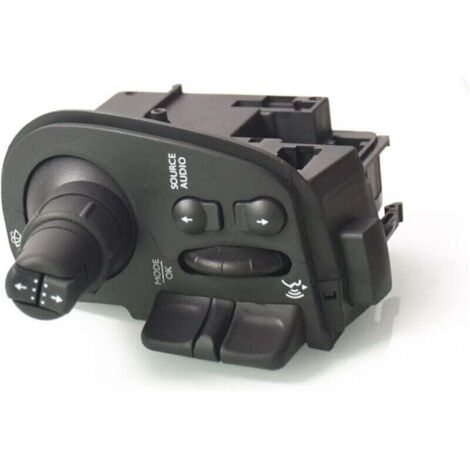 Fensterheberknopf, Scheibenwischerschalter, Radio, Lenksäulenkombination für Renault Clio III, Modus und Kangoo (OEM 8201590631) (1/4)