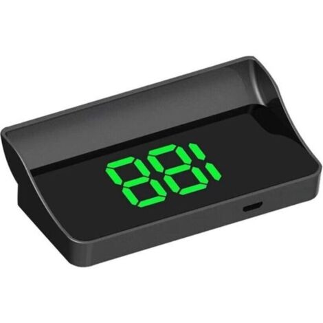 Digitales Head-Up-Display (HUD) – GPS-Geschwindigkeitsanzeige – Sonnenlichtbeständig – Automatische Ein-/Ausschaltung – Einfache Installation (Plug & Play) – Kompatibel mit