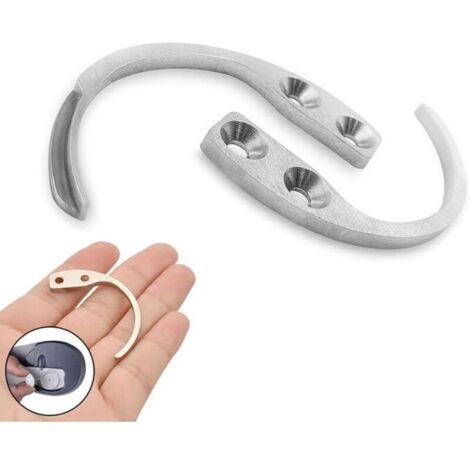 Diebstahlsicherungs-Entferner, Sicherheitsschlüssel-Entferner, zweiteiliger Diebstahlsicherungs-Haken-Entferner, Sicherheitsschlüssel zum Trennen von EAS-Kleidung, Schuhen, Anstecknadeln und Hartetike (1/4)