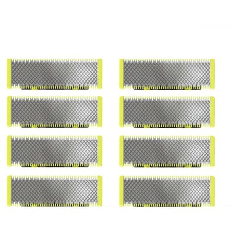 Kompatibel mit OneBlade – Ersatzklingen für den OneBlade Elektrorasierer/Trimmer, aus robustem Edelstahl, zum Trimmen, Stylen und Rasieren, 8er-Packung