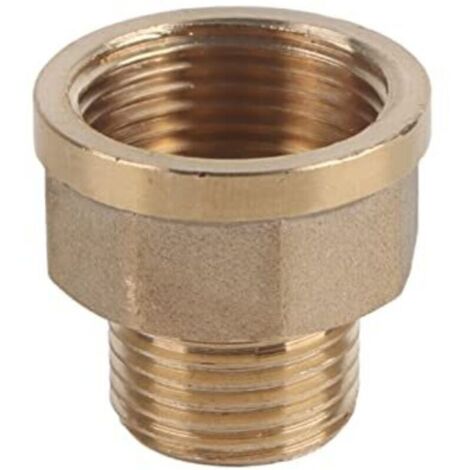 Stück Messing-Rohrverschraubungs-Reduzierstück, Rohradapter, 1/2" BSPT-Außengewinde und 3/4" BSPT-Innengewinde, A