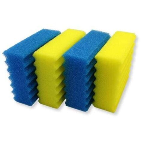 Set mit 4 Ersatzteilen für den CBF350 Biofilter. Komplettes Set originaler Baumwollfilterschwämme. (1/3)