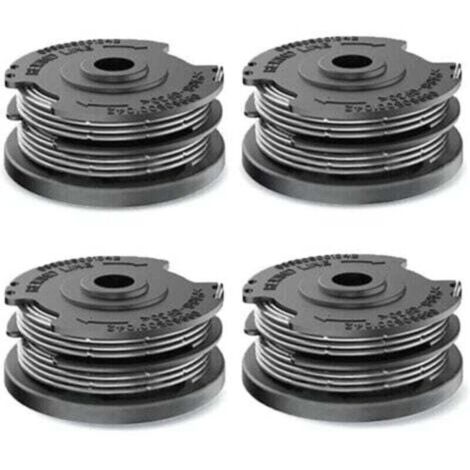 4 Stück Fadenspulen für Bosch Rasentrimmer, Ersatz-Nylonfadenspule für Bosch F016800351 ART 24, 27, 30 und ART 30-36 LI Trimmer (6,1 m x Ø1,65 mm) (1/4)