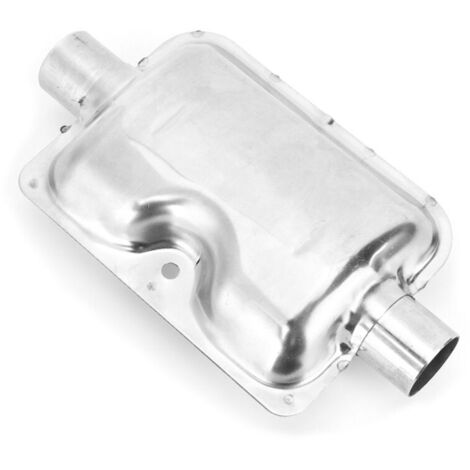 24 mm / 0,94 Zoll Edelstahl-Schalldämpfer für Diesel-Standheizung, passend für 25 mm / 0,98 Zoll Auspuffrohre