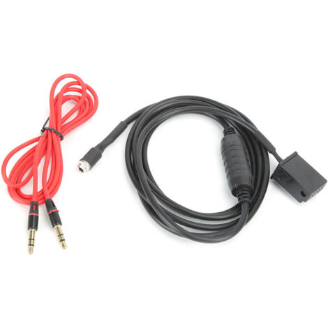 AUX-Eingangsadapterkabel für Fahrzeuge, passend für Z4 E85, X3 E83, X5 E53, E39, E60, E61, E63 und E64, 3,5-mm-Klinkenstecker (1/4)