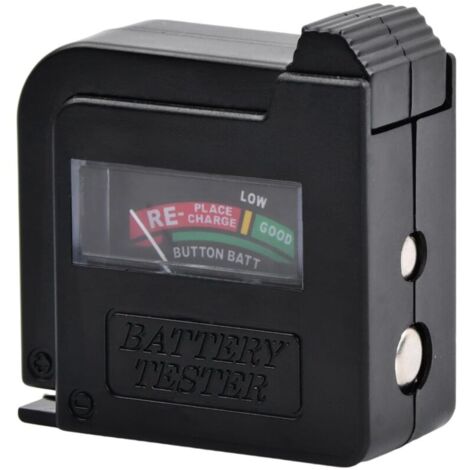 Digitaler Batterietester, Universal-Batterietester, Batterietester, Funktioniert ohne Batterien, für AA/AAA/C/D- und 9V-PP3-Batterien und Knopfzellen (Modell: BT860)