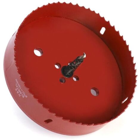 Bimetall-Lochsäge Ø 150 mm, HSS-Schnellstahl M42, mit Sechskantschaft und Bohrer für Aluminium, Eisen und Holz (1/4)