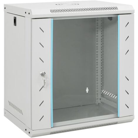 12U Wand-Netzwerkschrank 19" IP20 53x40x60 cm