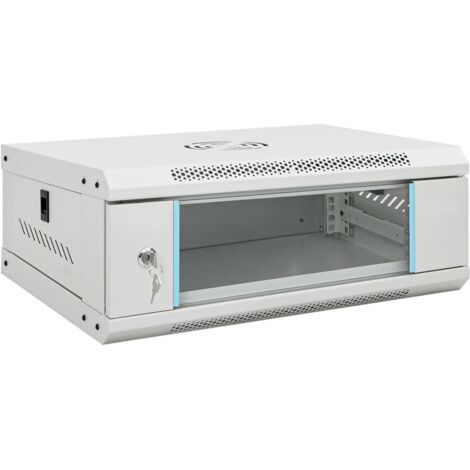4U Wand-Netzwerkschrank 19" IP20 53x40x21 cm