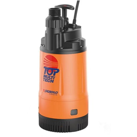 Bomba sumergible Pedrollo TOP MULTI TECH 2 confiabilidad aguas pluviales riego de tanques funcionamiento automático 0,55 kW MONOFÁSICA