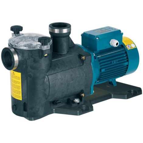 Bomba de piscina con filtro con filtración Calpeda MPC71m circulación monofásica 2,5 Hp gran caudal anti-corrosión (1/2)