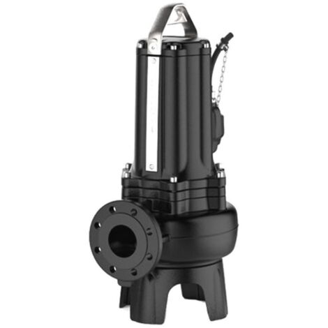 Bomba de elevación Pedrollo MC4 55/55 rueda BICANAL con brida para pie 380V 5,5Hp Gran caudal de aguas turbias en alcantarillas 4 polos