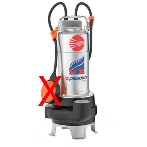 Bomba de elevación Pedrollo VX15/35 VORTEX para alcantarillado, lodo, secado, fosa, aguas residuales, trifásica, 1,1 kW, profesional (1/2)
