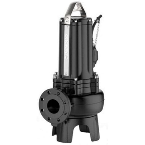 Pedrollo VXC4 40/100 Bomba SUMERGIBLE con brida para pie de rueda VORTEX 380V 3kW Aguas cargadas en conductos Gran caudal 4 polos