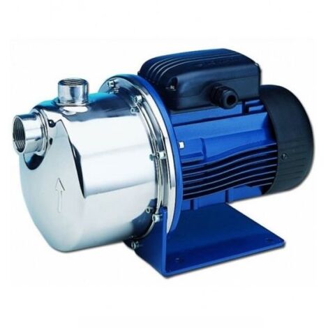 Bomba de superficie trifásica de chorro para pozo poco profundo BG11/D. Bomba de jardín de 1,1 kW. Caudal hasta 70 l/min. Altura de aspiración hasta 7 metros.
