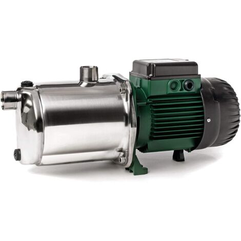 DAB JETINOX 82 M 0,8HP Bomba de superficie en INOX autocebante para jardín, sistema de riego, bomba de agua para pozo poco profundo, aspiración hasta 7 metros