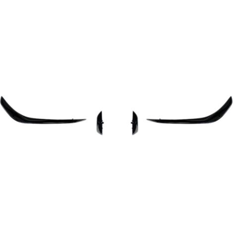 Spoiler Pare Chocs Avant Compatible Mercedes Cla45 C118 2020 2021 Noir Brillant Feux Antibrouillard Décoratif (1/4)