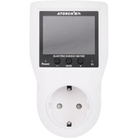 Compteur Électrique Numérique WiFi 220V AC Puissance Énergie Prise EU (1/4)