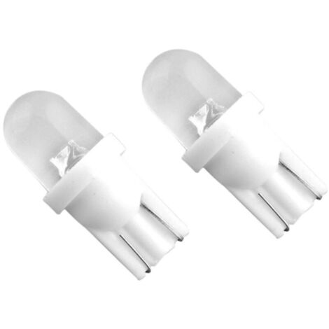 Lot De 50 Ampoules LED Blanc T10 Pour Feux Latéraux Voiture 12V Compatible 158 168 194 W5W 501 (1/3)
