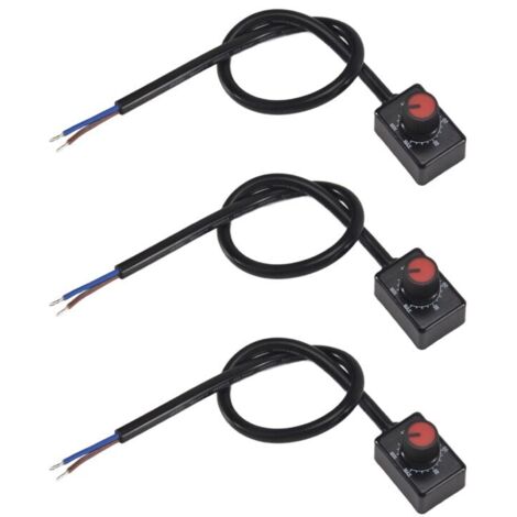 Gradateur LED PWM Passif Bouton DC 0-10V pour Variateur d'Intensité Lumineuse 3 Pièces (1/4)