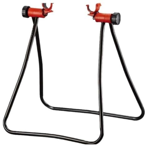 Support d'entretien de vélo, support de vélo pour l'entretien support de réparation de vélo pliable support de sol de vélo en aluminium support de réparation de vélo réglable en hauteur portable (1/4)