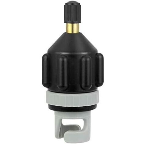 Adaptateur de Valve,Pompe à air Adaptateur Gonflage Rapide 7.8 3.4cm Compresseur Adaptateur pour Bateau Gonflable Kayak canoë Paddleboard (1/4)