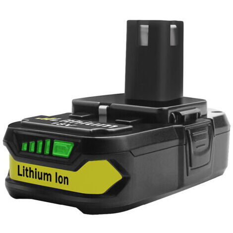 Batterie de remplacement 18V 5.5Ah P108 pour Ryobi 18V P108 RB18L25 RB18L13 RB18L50 RB18L40 P102 P103 P104 P105 P106 P107 (1/5)