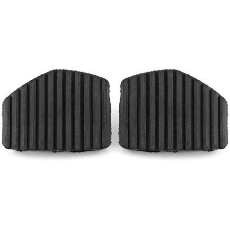Couvercles en caoutchouc pour pédales de frein et d'embrayage – Compatibles Peugeot 1007 207 208 301 – Citroën C3 C4 C5 C6 C8 – Surface antidérapante (1/5)