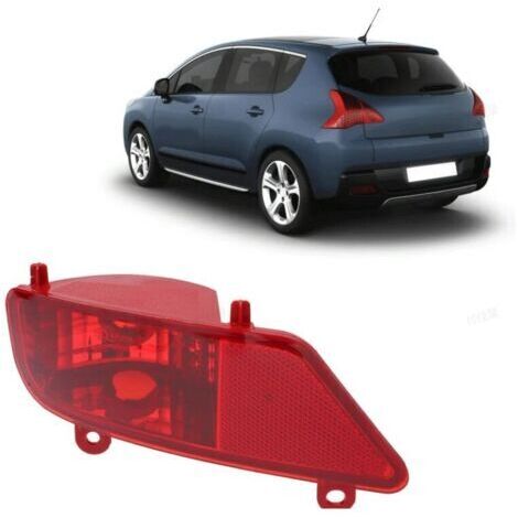 Auto-Nebelschlussleuchte, Ersatz-Autozubehör, kompatibel mit Peugeot 3008 5008 2009–2016 (links) (1/5)