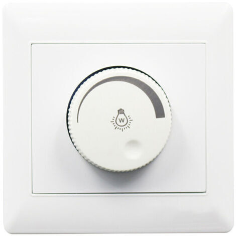 Dimmerschalter - Praktischer Wand-Ein-/Aus-Dreh-LED-Dimmer-Lampenhelligkeitsregler (1/5)