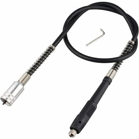 Flexible perceuse Tige extension Mandrin sans clé Compatible Outil accessoire de fixation pour Dremel Outil rotatif