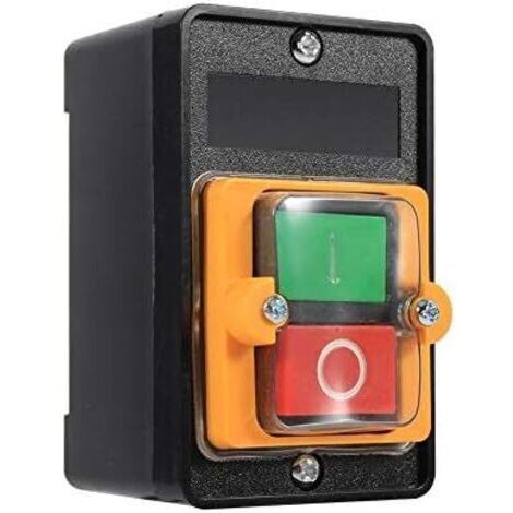 Commutateur étanche ON/OFF 380V 10A – Interrupteur de sécurité pour machines – Résistant à l'huile – Installation professionnelle recommandée (1/5)