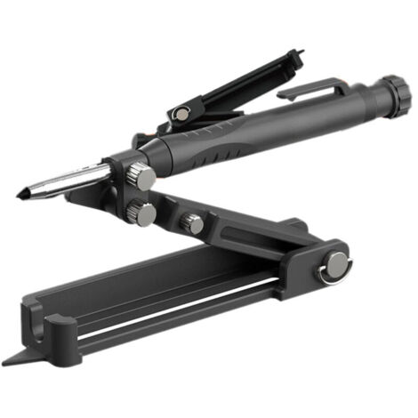 Outil de Traçage Multifonction Alliage Aluminium Compas Angle Réglable Carrelage Pavage Murs à Montants Menuiserie (1/4)