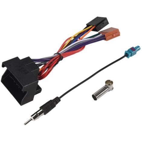 Câble ISO Stéréo Voiture Antenne Radio Adaptateur pour Peugeot 207 307 407 C2 C5 (1/4)
