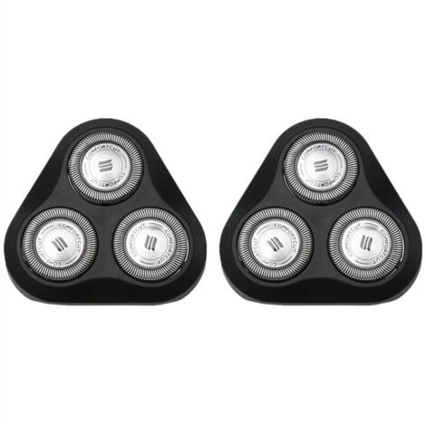 2 Têtes De Rasoir De Rechange Pour Série 1000 S1010 S1020 S1050 S1060 S1070 Lame De Coupe (1/4)