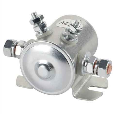 Relais Démarreur 12V DC Service Continu 300A Max pour Chariot Golf Treuil Marine Pointe (1/4)