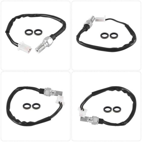 Interrupteur De Pression De Frein Hydraulique Moto Boulon Banjo M10 Pour Atv 1Mm (1/4)