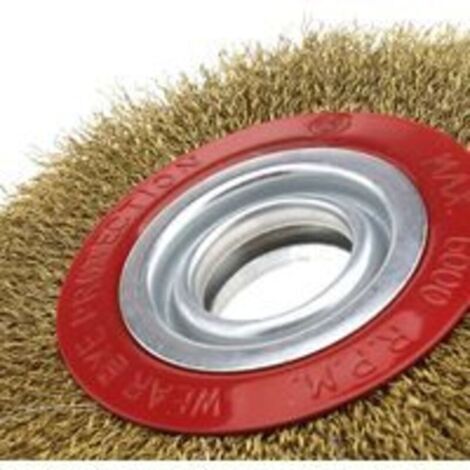 OSBORN - Brosse circulaire, fil acier ondulé avec tige de 6 mm 60x10x6