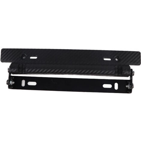 Support de plaque d'immatriculation, longue durabilité Colorfast Cadre Halder Resistance de température réglable étanche pour l'auto (1/5)