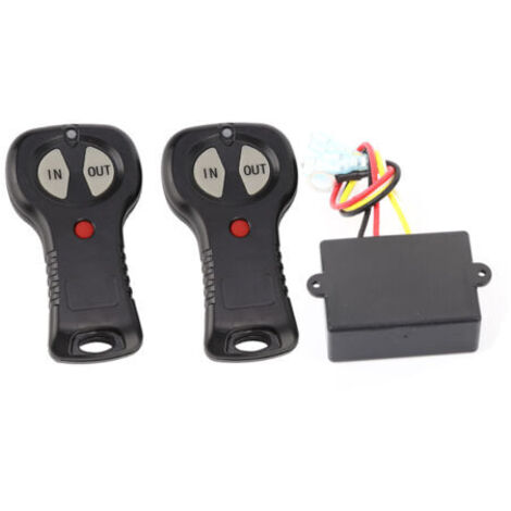 Cocoarm Kit de Télécommande de Treuil Universel 12 V Robuste avec Solution Longue Distance à Double émetteur adapté aux Treuils de 17 000 Lb pour Voitures et Camions. (1/5)