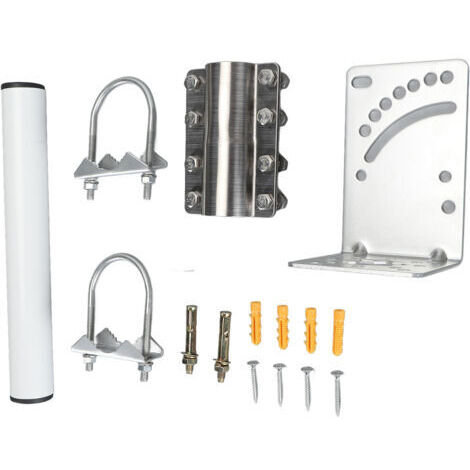 Kit de montage Internet par Satellite, attelle professionnelle à Angle droit, toit résistant aux intempéries pour plat rectangulaire Starlink V2. (1/5)