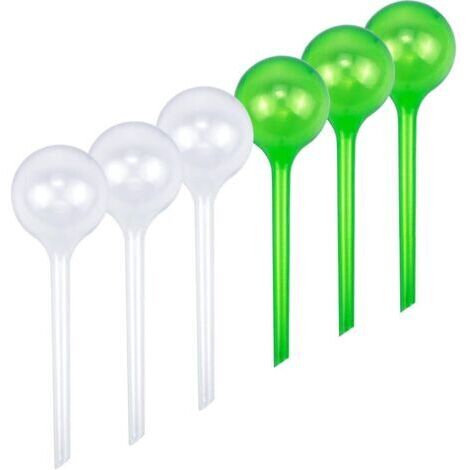 6pcs Kit d'arrosage Automatique pour Les Plantes, Kit d'arrosage Goutte à Goutte, PVC Systèmes d'arrosage Automatique Goutteurs de Système d'arrosage pour Le Jardin 25.58cm (1/5)