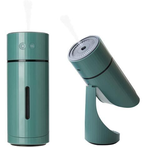 Humidificateur,260 Ml, Nano Brume Fine, Rotation à 90 DegréS, 2 Modes De Brume, Humidificateur D'Air De Voiture Avec 3 Couleurs Led Changeantes, Pour Chambre De BéBé, Bureau à Domicile (1/5)